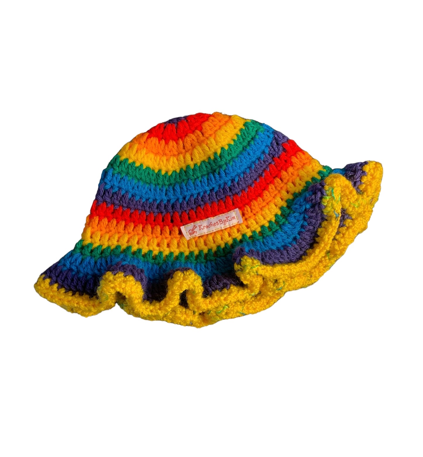 Crochet Rainbow Hat