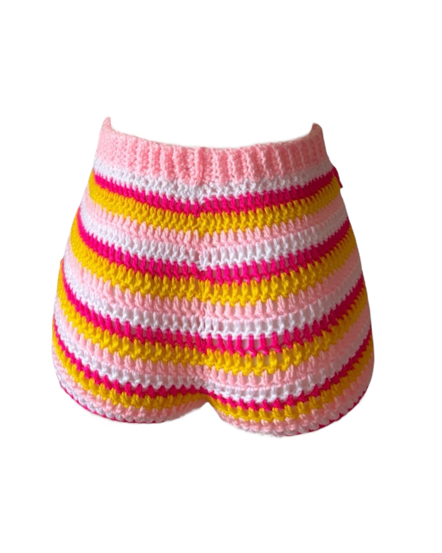 Bubble Pop Crochet Shorts