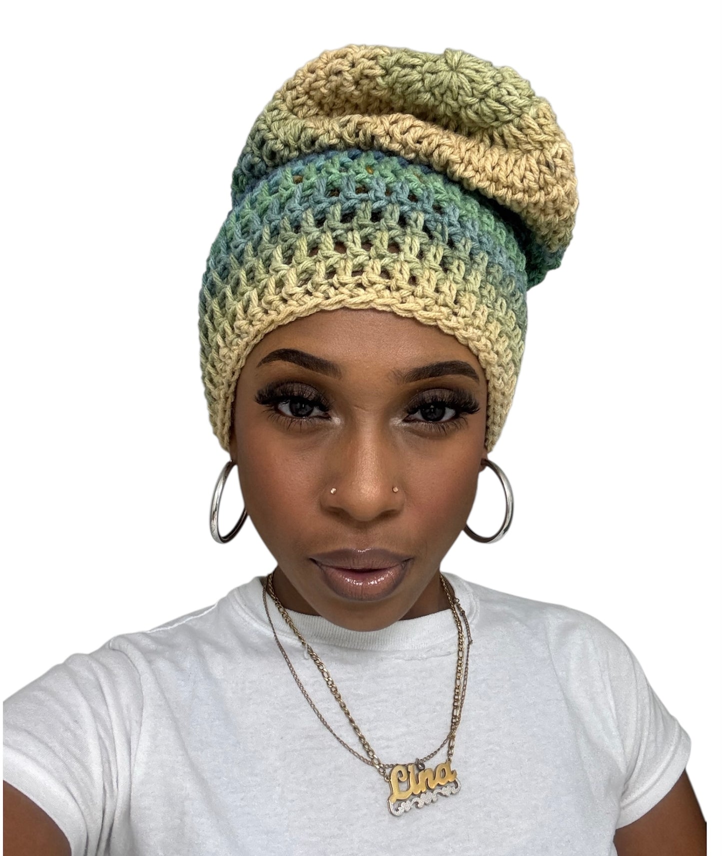 Handmade Crochet Slouchy Beanie